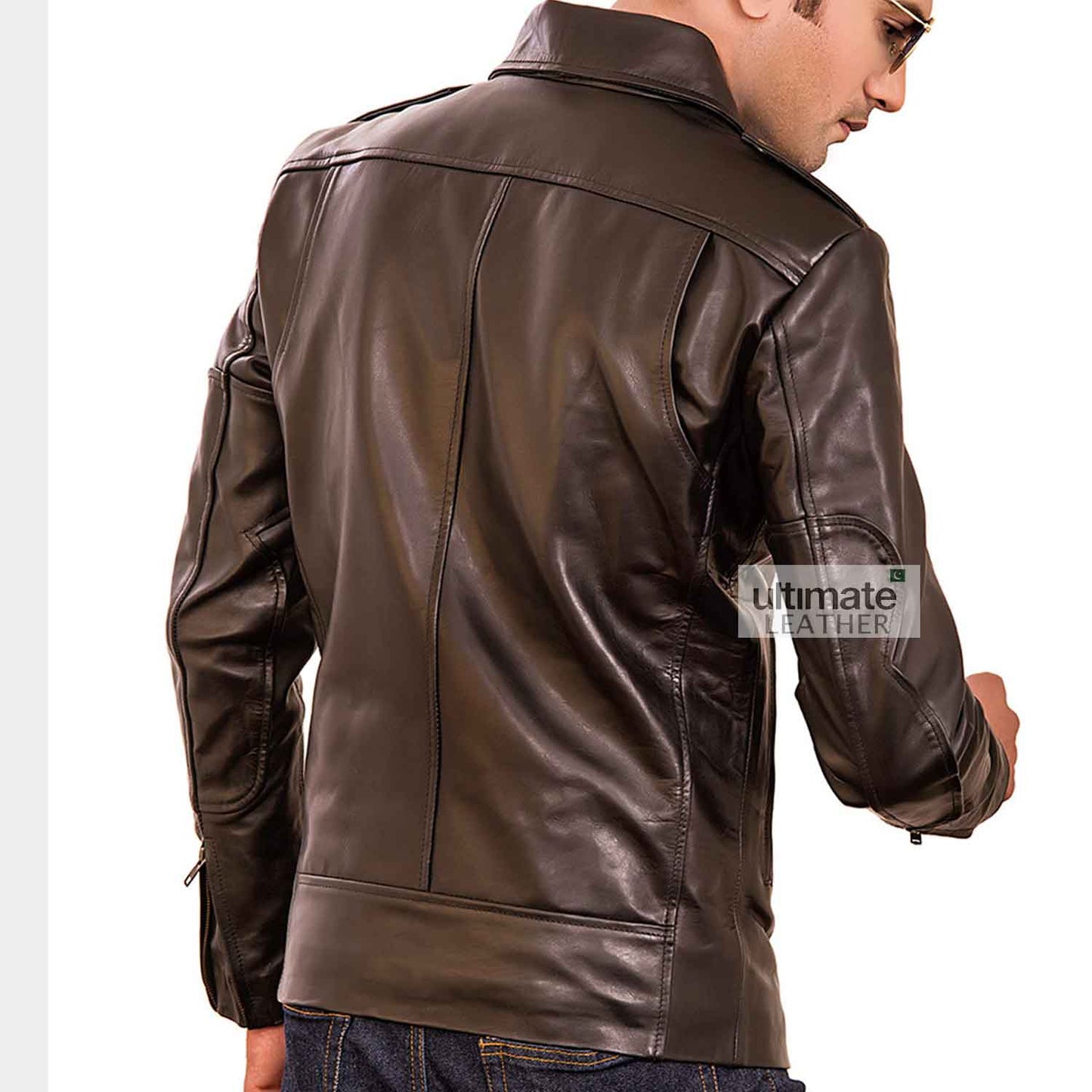 Men's Vintage Brando Leather Jacket