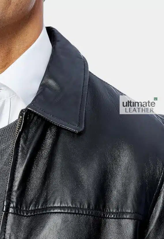 Men's Semi Formal Lambskin Leather Jacket