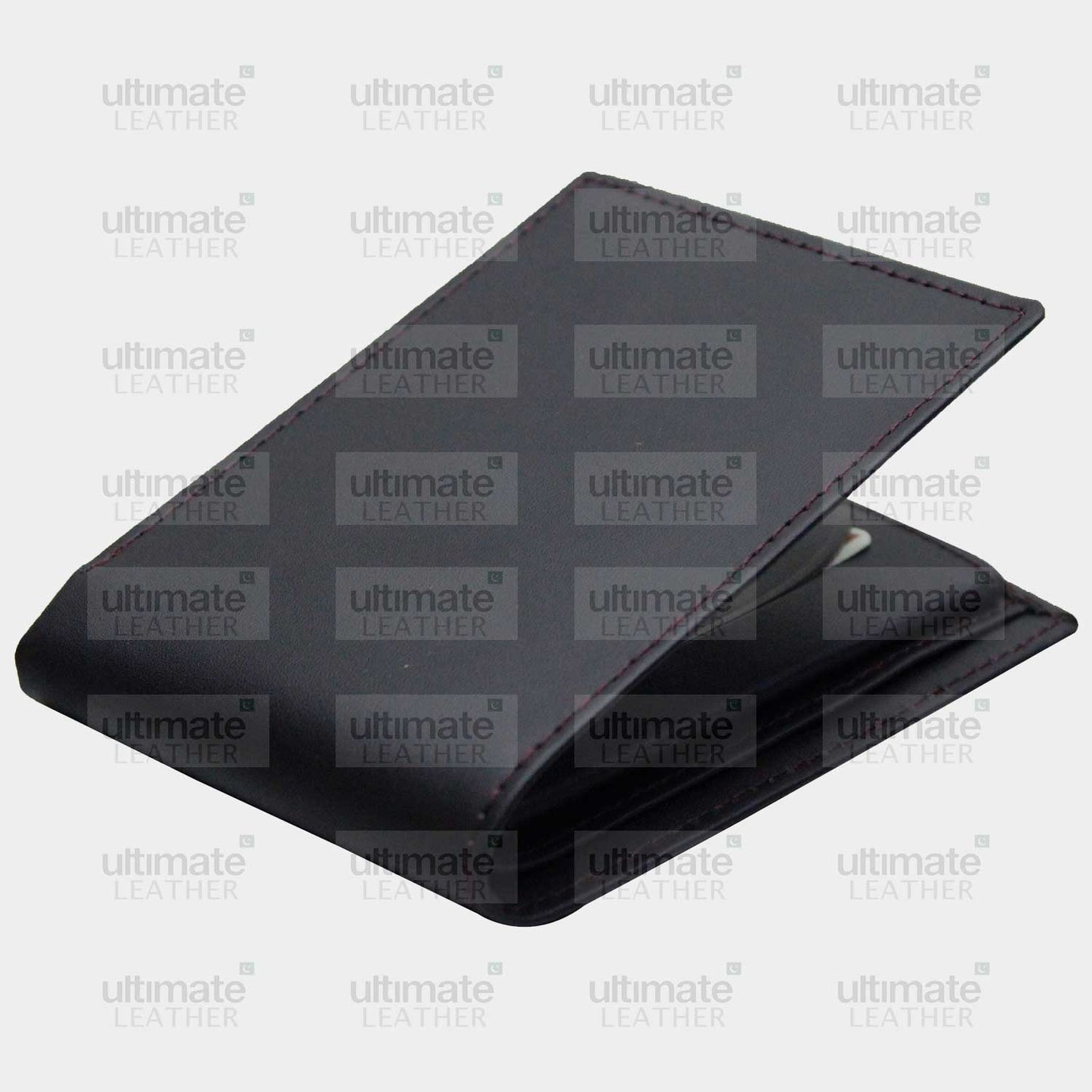 Men's Black Leather Wallet