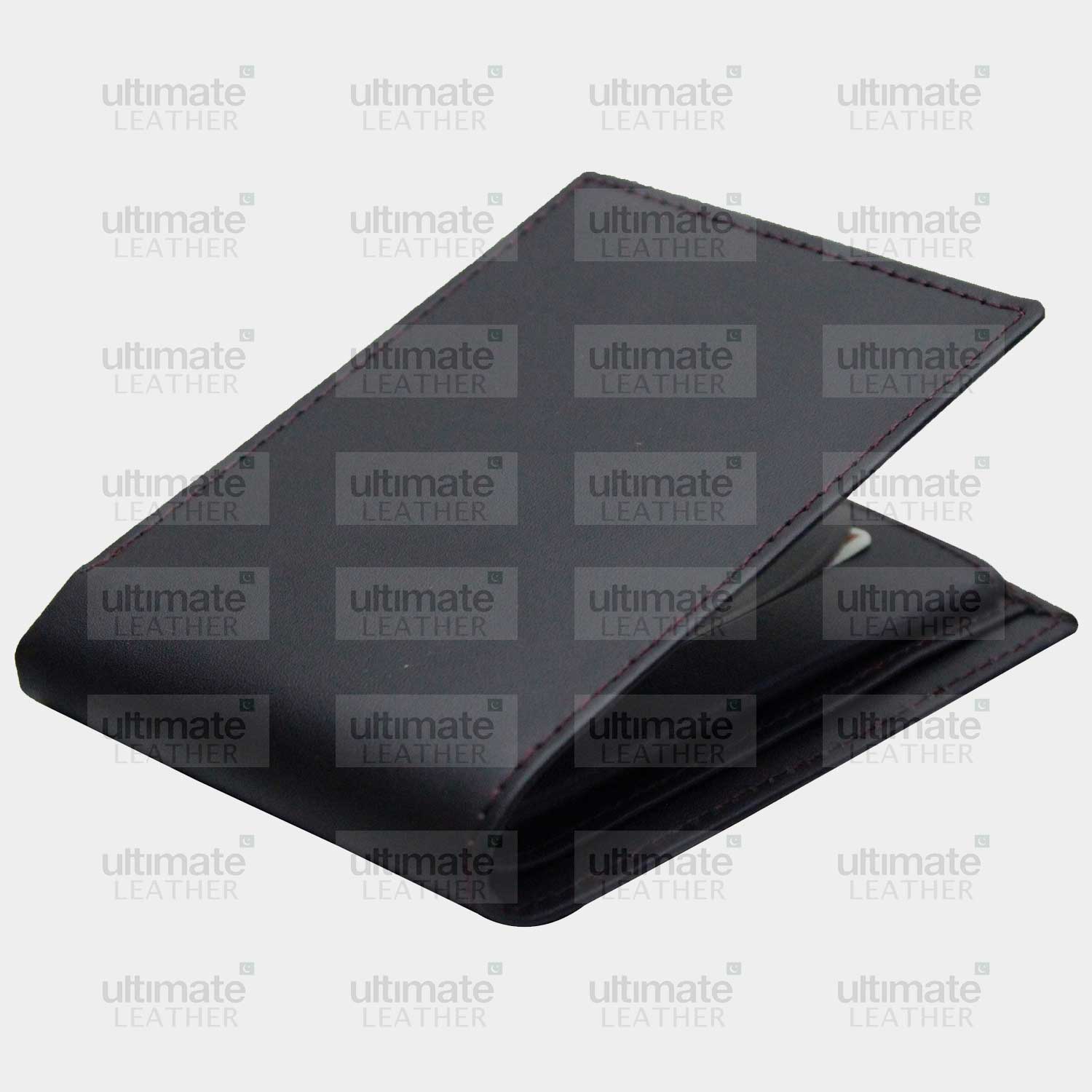 Men's Black Leather Wallet