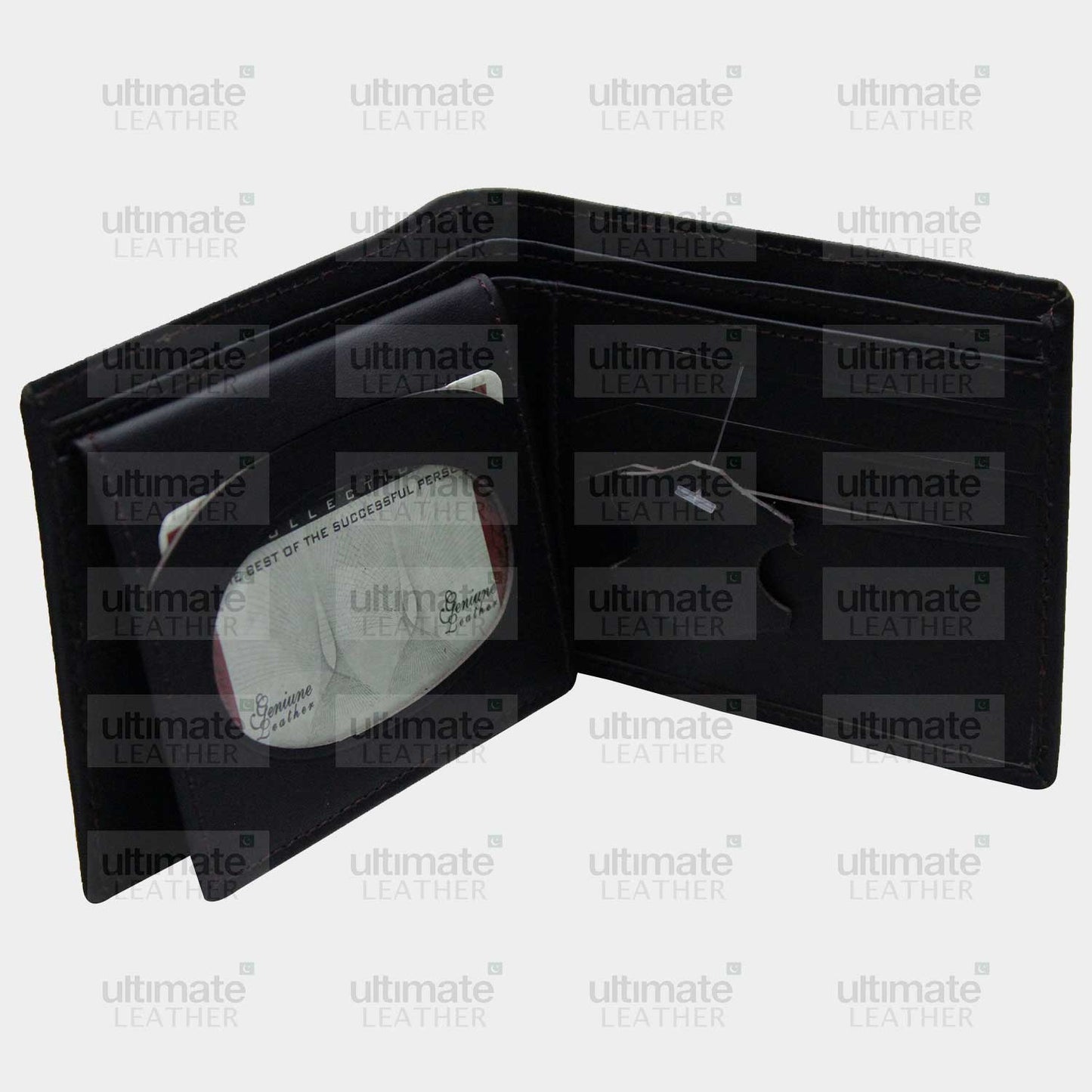 Men's Black Leather Wallet