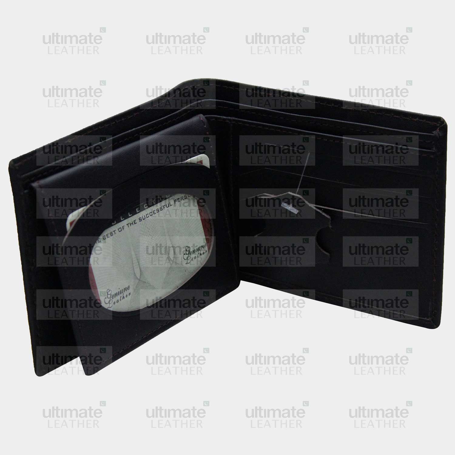 Men's Black Leather Wallet