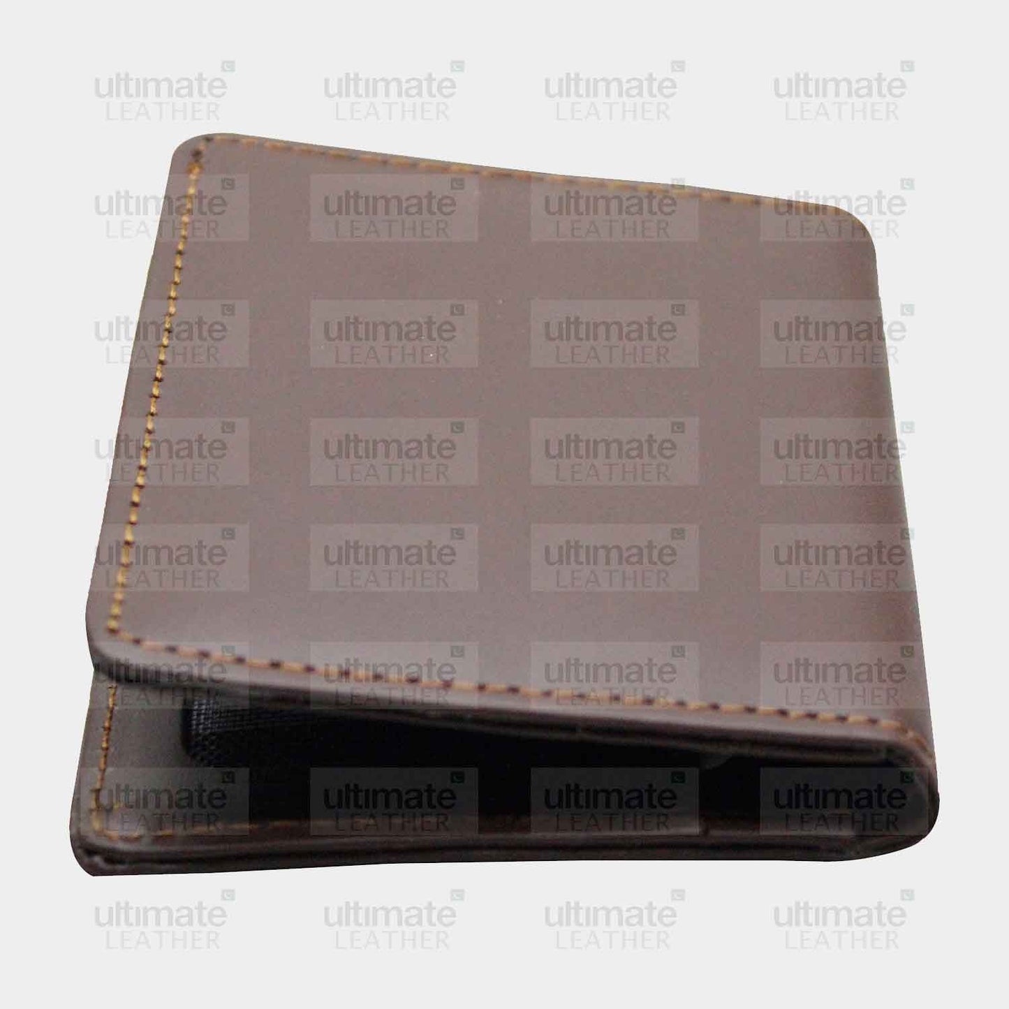 Men's Chocolate Brown Leather Card Holder