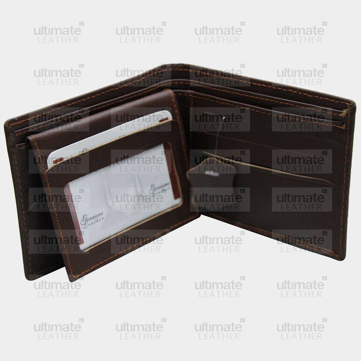 Men's Chocolate Brown Leather Wallet