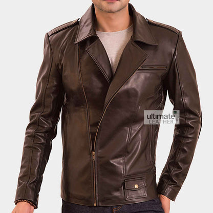 Men's Vintage Brando Leather Jacket