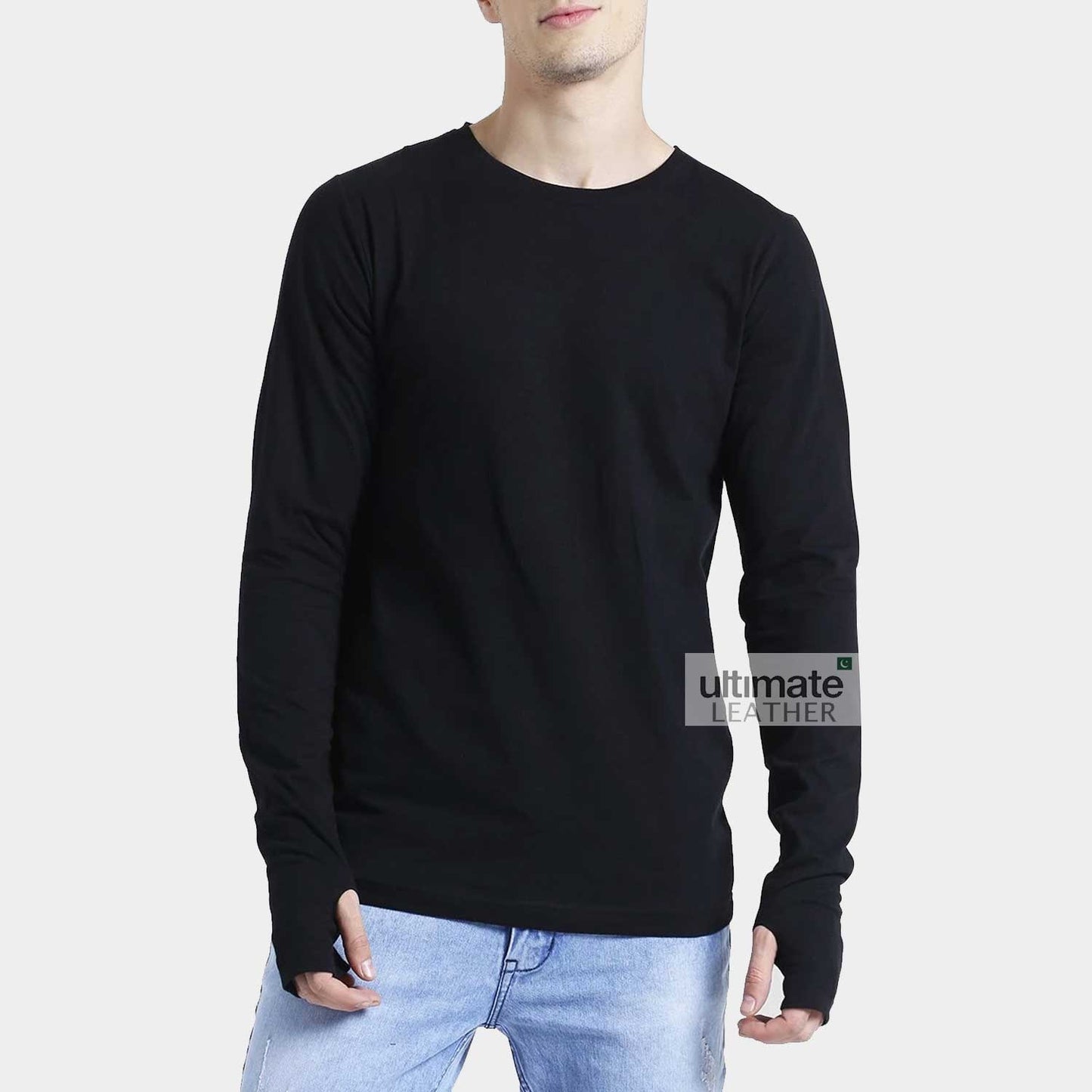 Men's Black Fleece T-Shirt