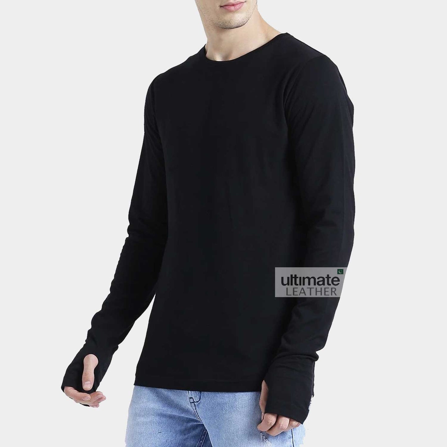 Men's Black Fleece T-Shirt