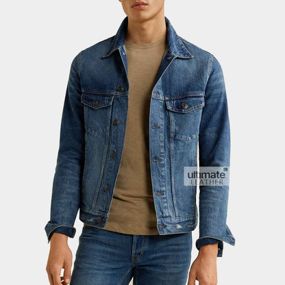 Men's Blue Denim Jacket