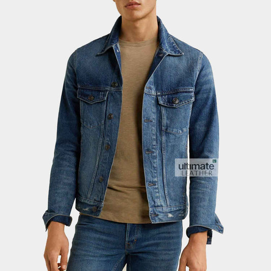 Men's Blue Denim Jacket