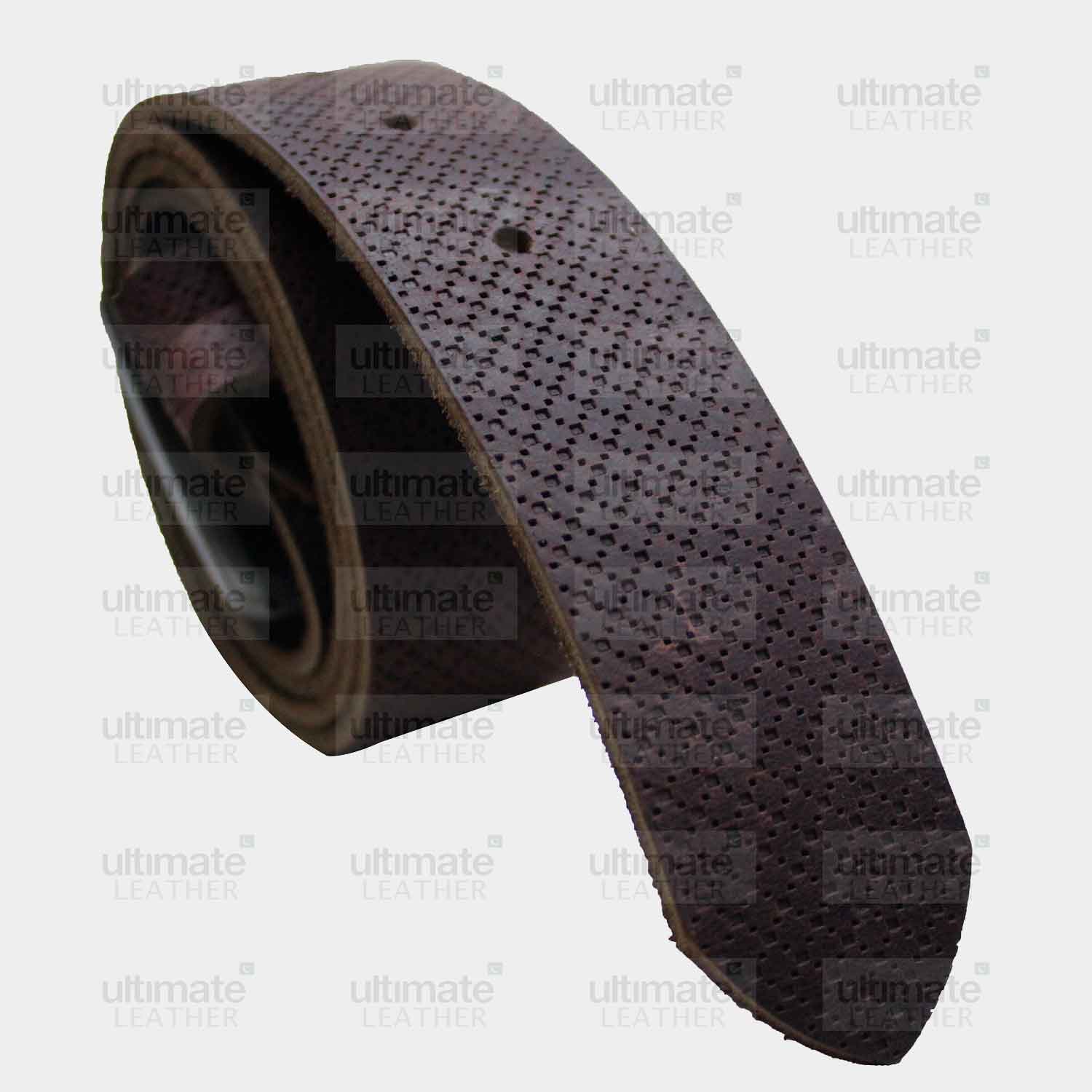 Men's Brown Leather Belt
