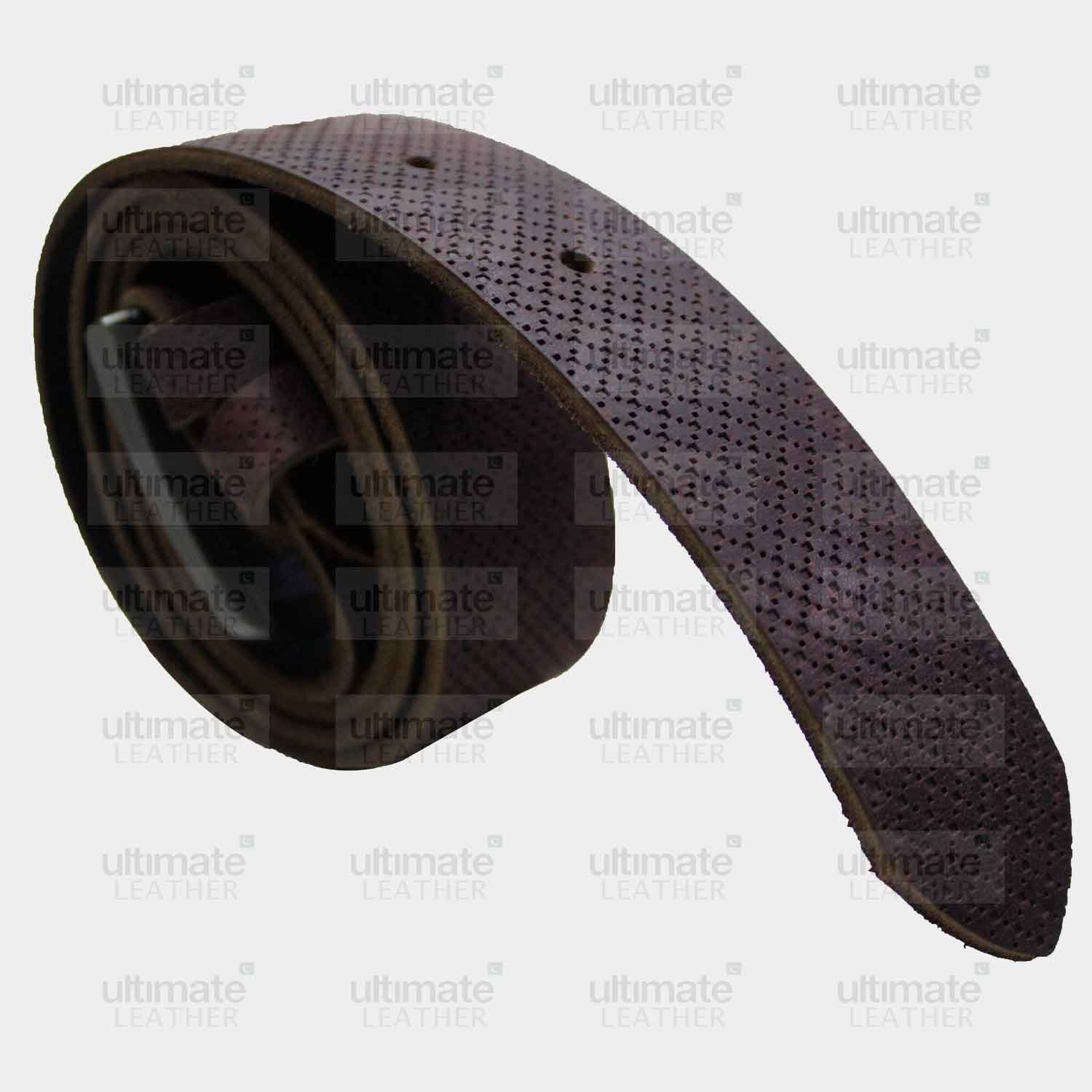 Men's Brown Leather Belt