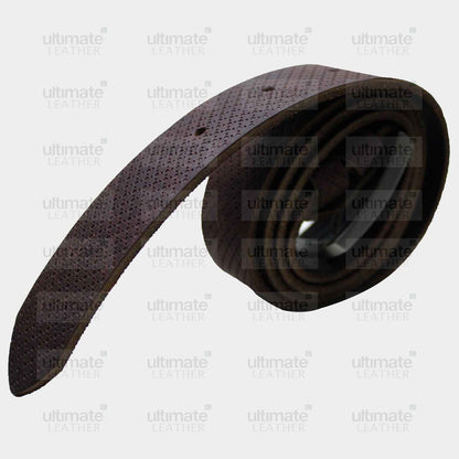 Men's Brown Leather Belt