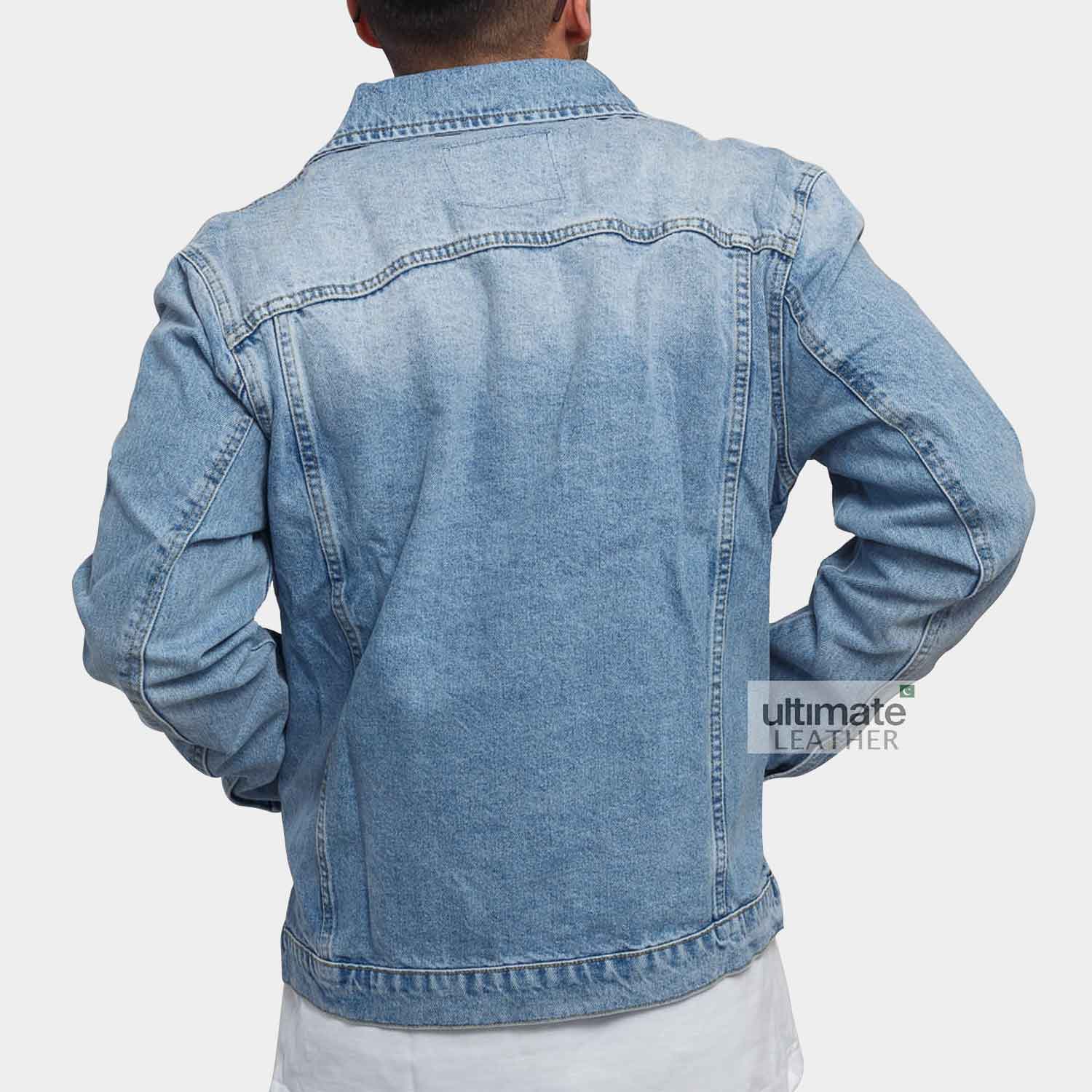 Men's Light Blue Denim Jacket