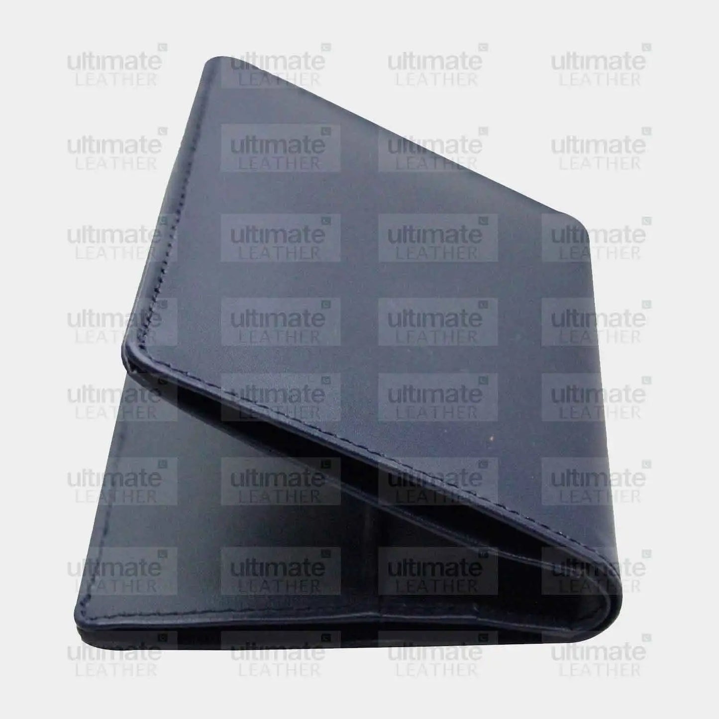 Men's Navy Blue Leather Card Holder