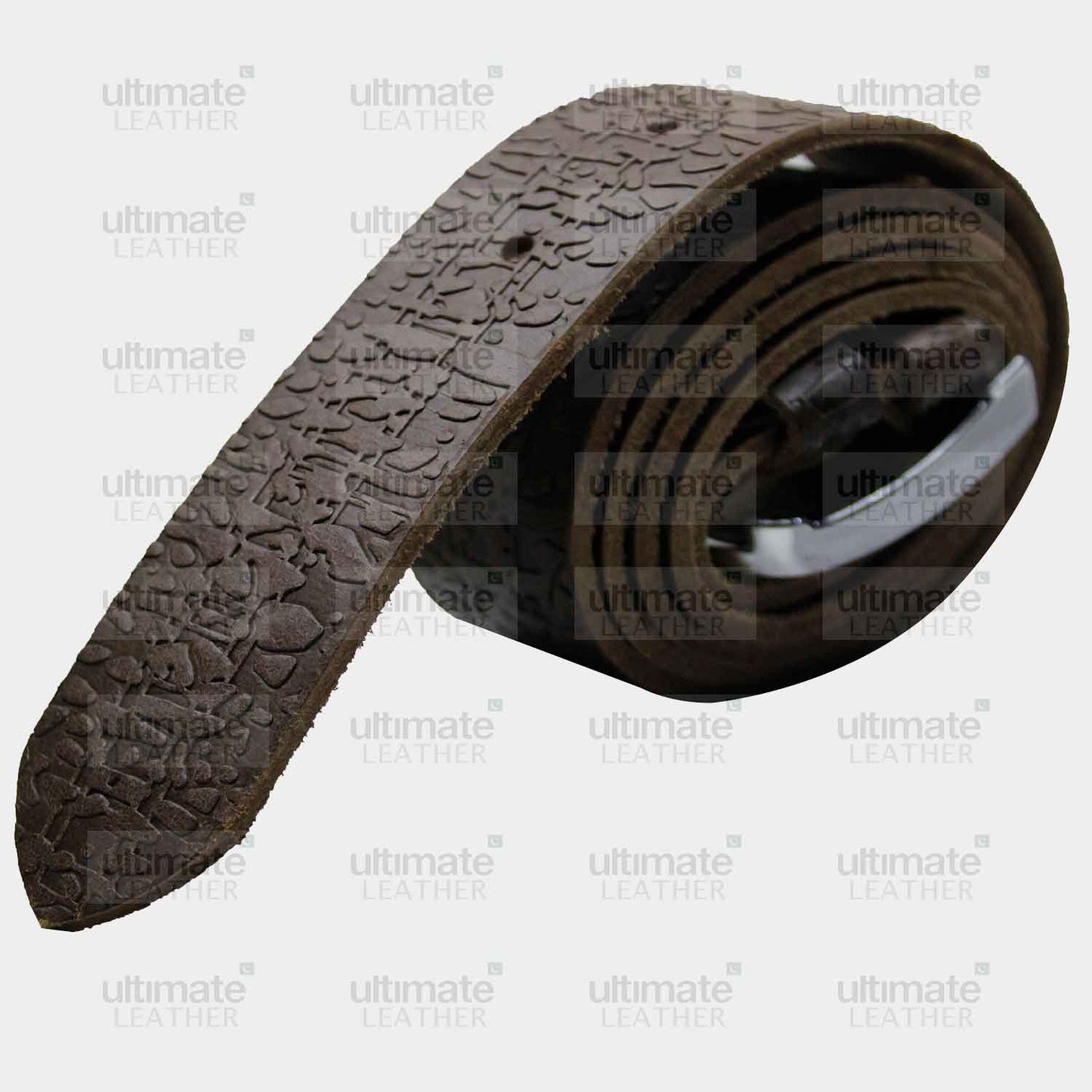 Men's New Design Brown Leather Belt