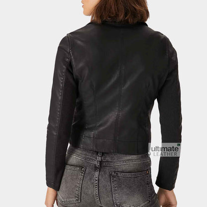 Women's Party Wear Leather Jacket