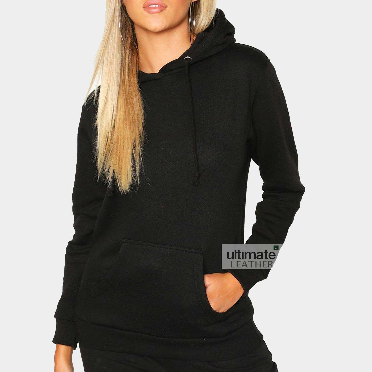 Women's Kangaroo Pocket Fleece Hoodie