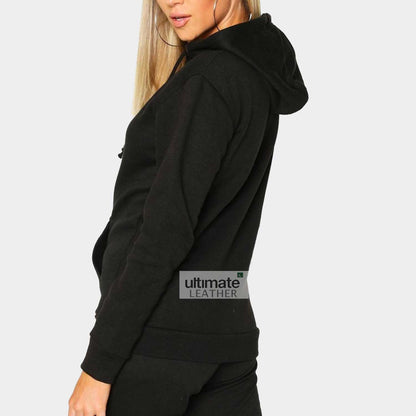 Women's Kangaroo Pocket Fleece Hoodie