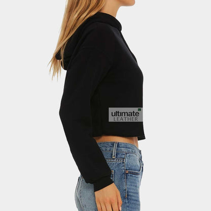 Women's Short Body Fleece Hoodie