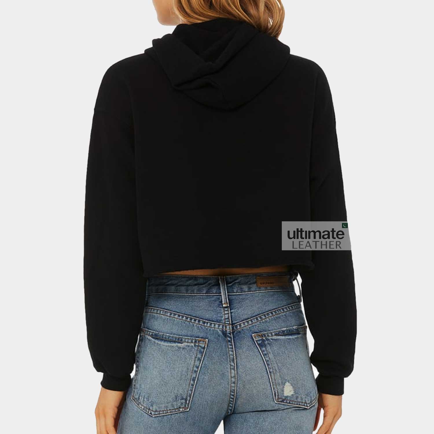 Women's Short Body Fleece Hoodie