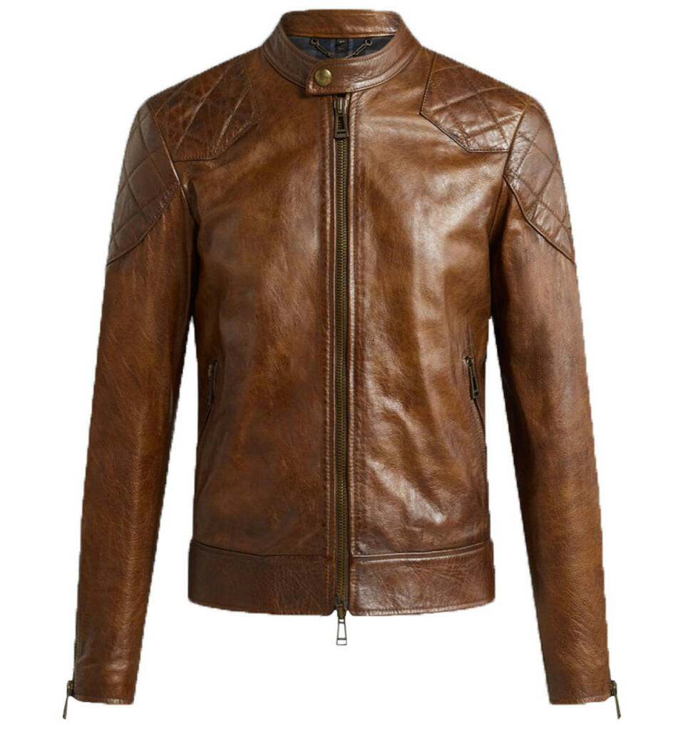 Men's Brown Leather Jacket