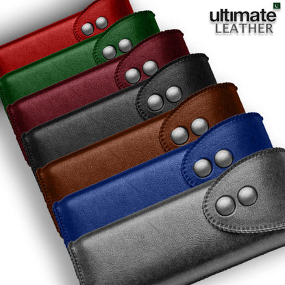 leather covering for eyewear