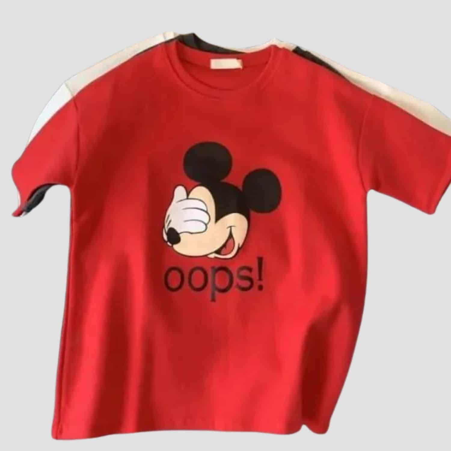 Mickey Mouse Oops Women T-shirt