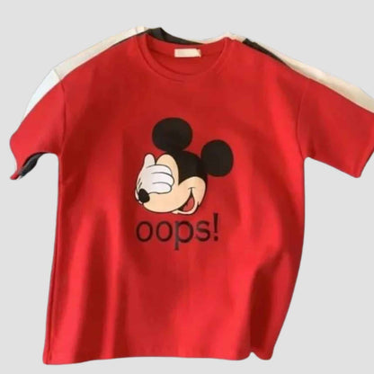 Mickey Mouse Oops Women T-shirt