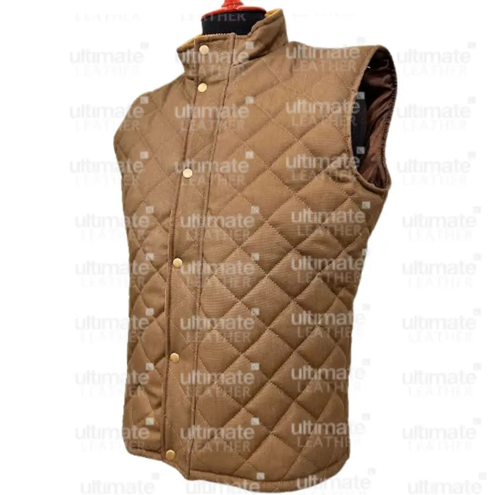 Men's Premium Quilted Puffer Cotton Vest