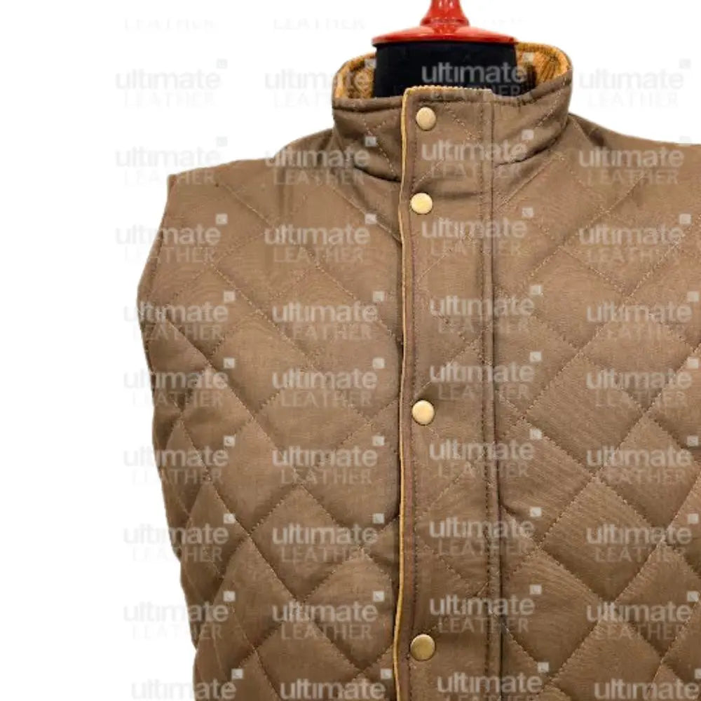 Men's Premium Quilted Puffer Cotton Vest
