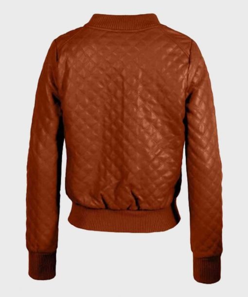 Women's Brown Leather Jacket