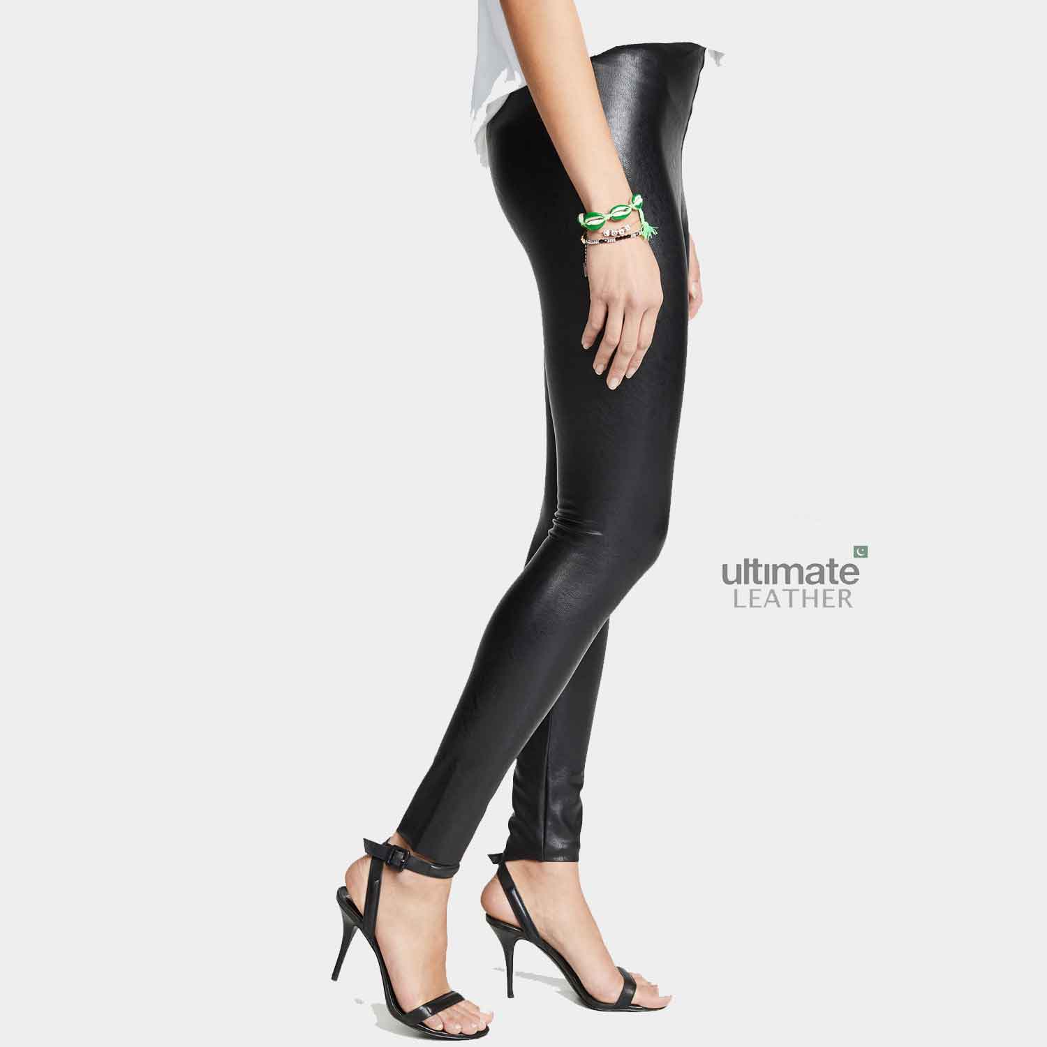 Women's Skinny Leather Legging Pant
